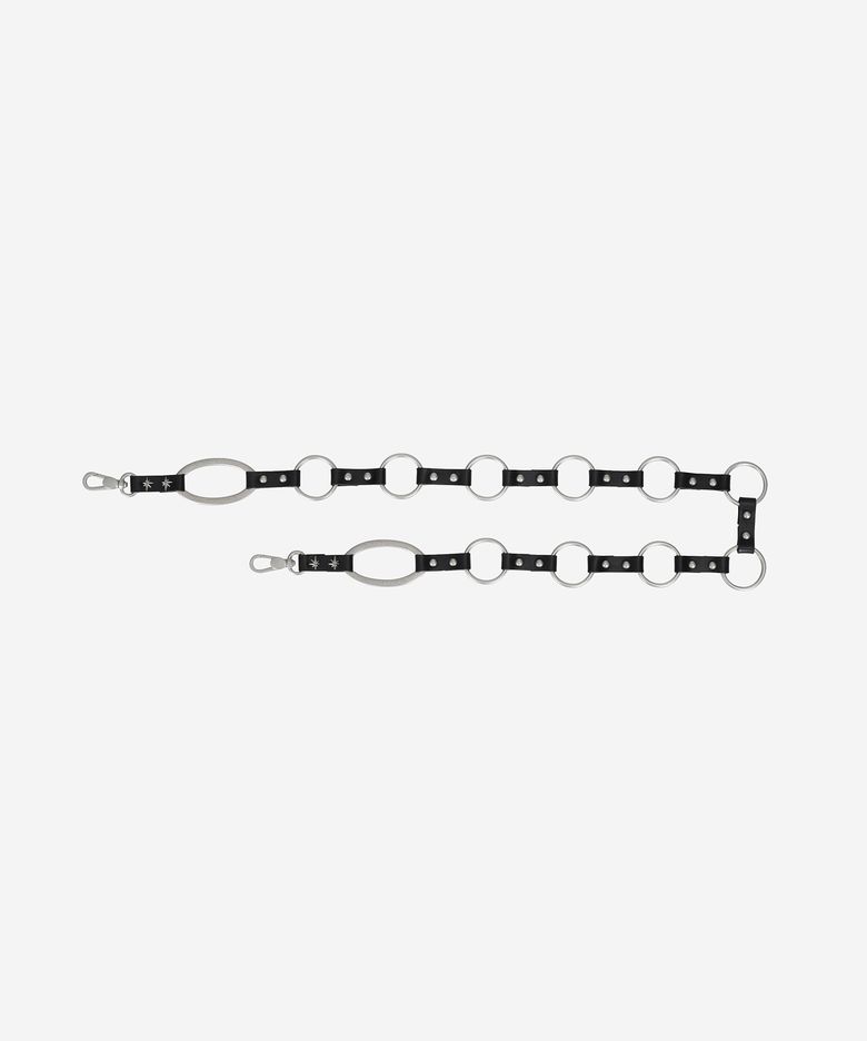 RINGANA O-RING CHAIN BELT BLACK