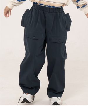 시티보이 4포켓 와이드 주니어바지 면바지 네이비, 라이트카키