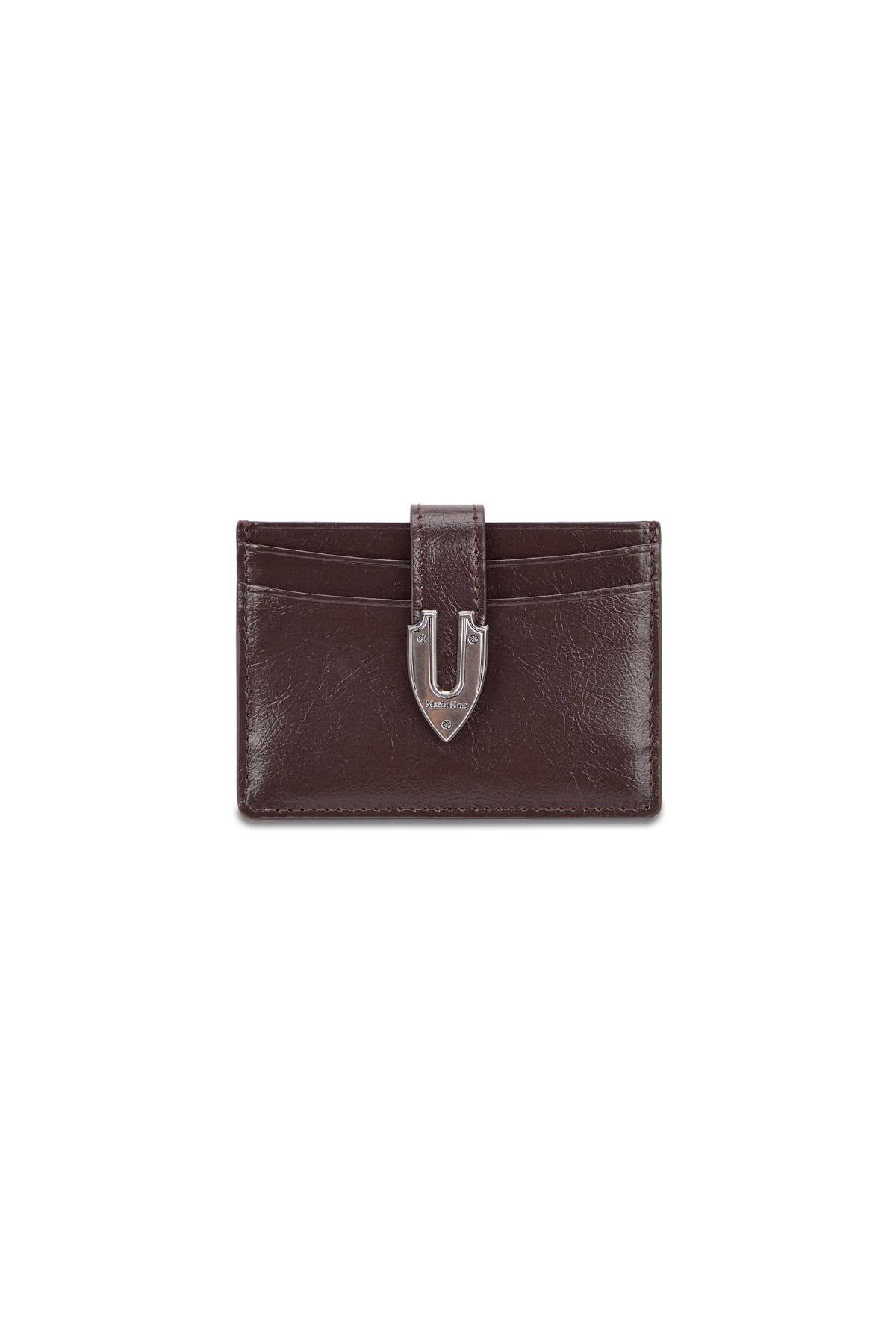 MUSINSA公式 | MATIN KIM WESTERN BUCKLE CARD WALLET IN BROWN