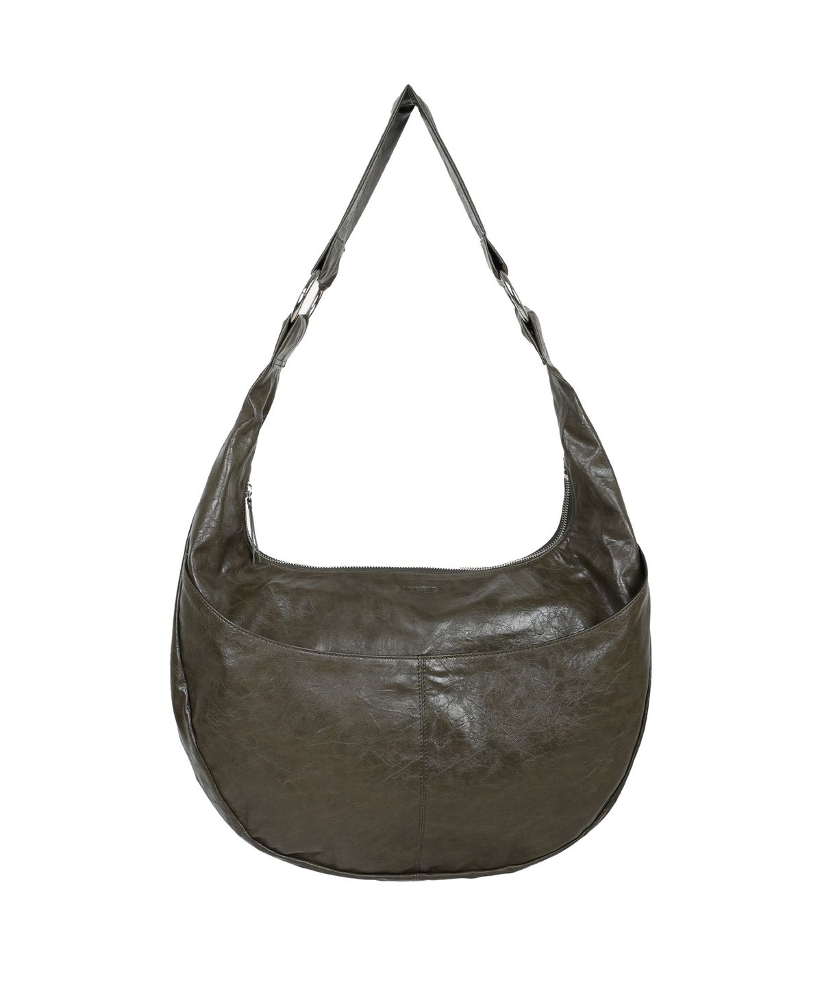 샌드릭(SANDRIC) TWO WAY LEATHER BAG_KHAKI