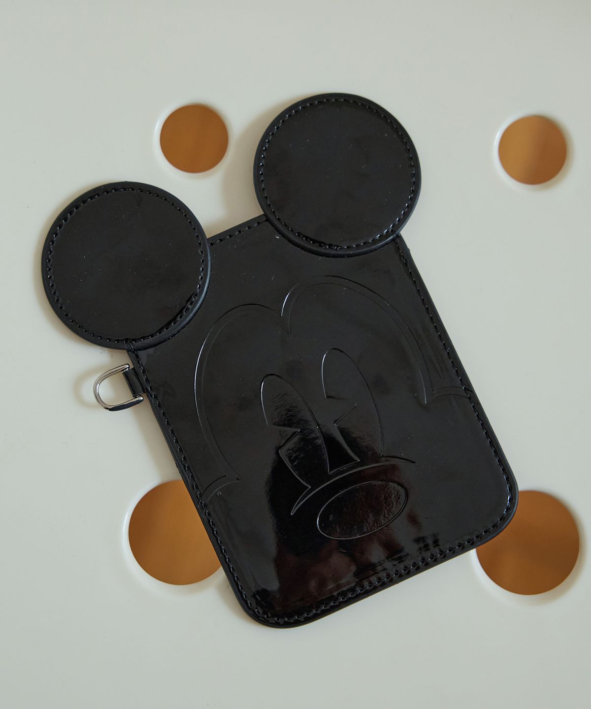 펀프롬펀(FUNFROMFUN) Mickey_card holder, Black