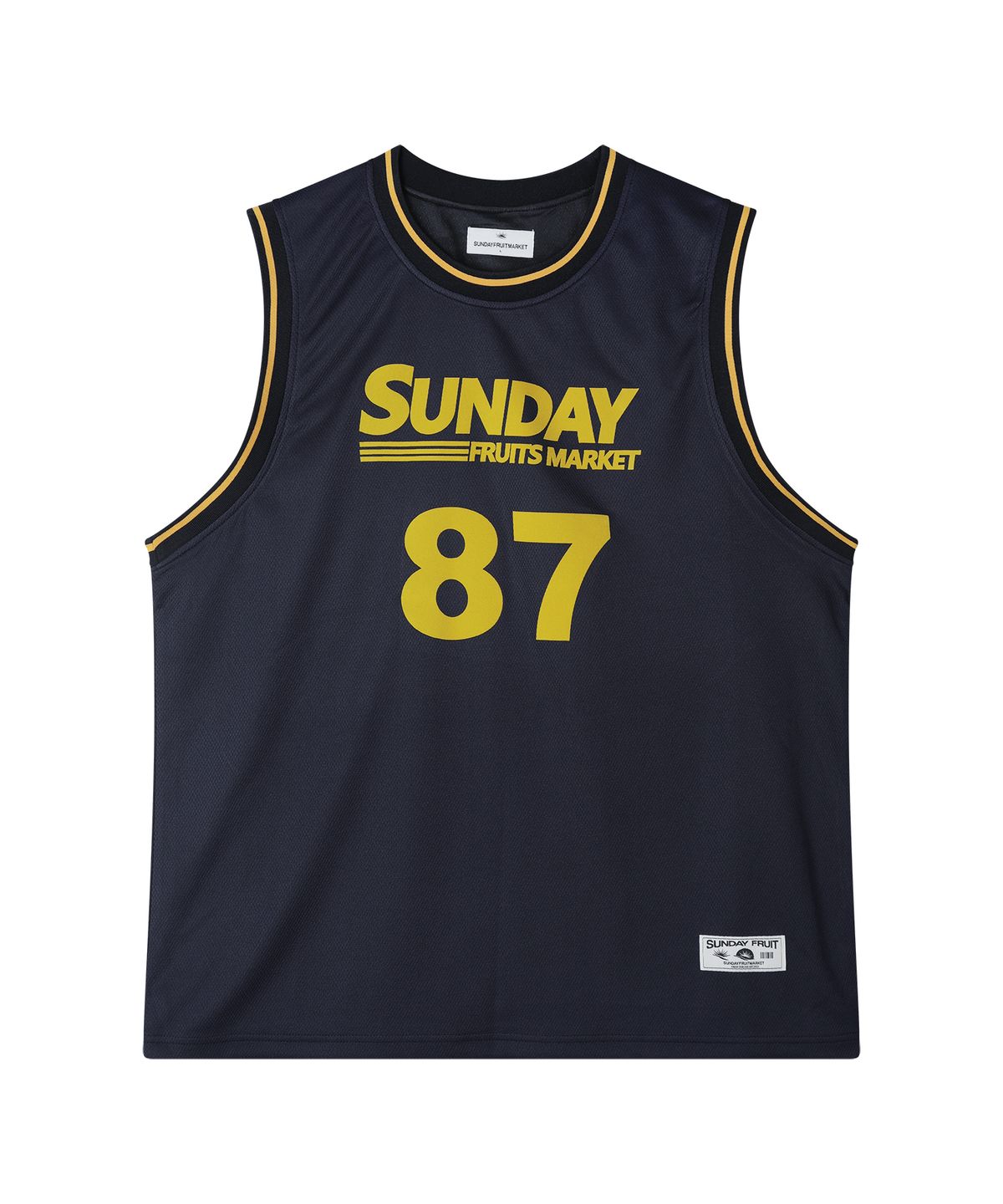 선데이후르츠마켓(SUNDAY FRUIT MARKET) SUNDAY 87 MESH TANK NAVY
