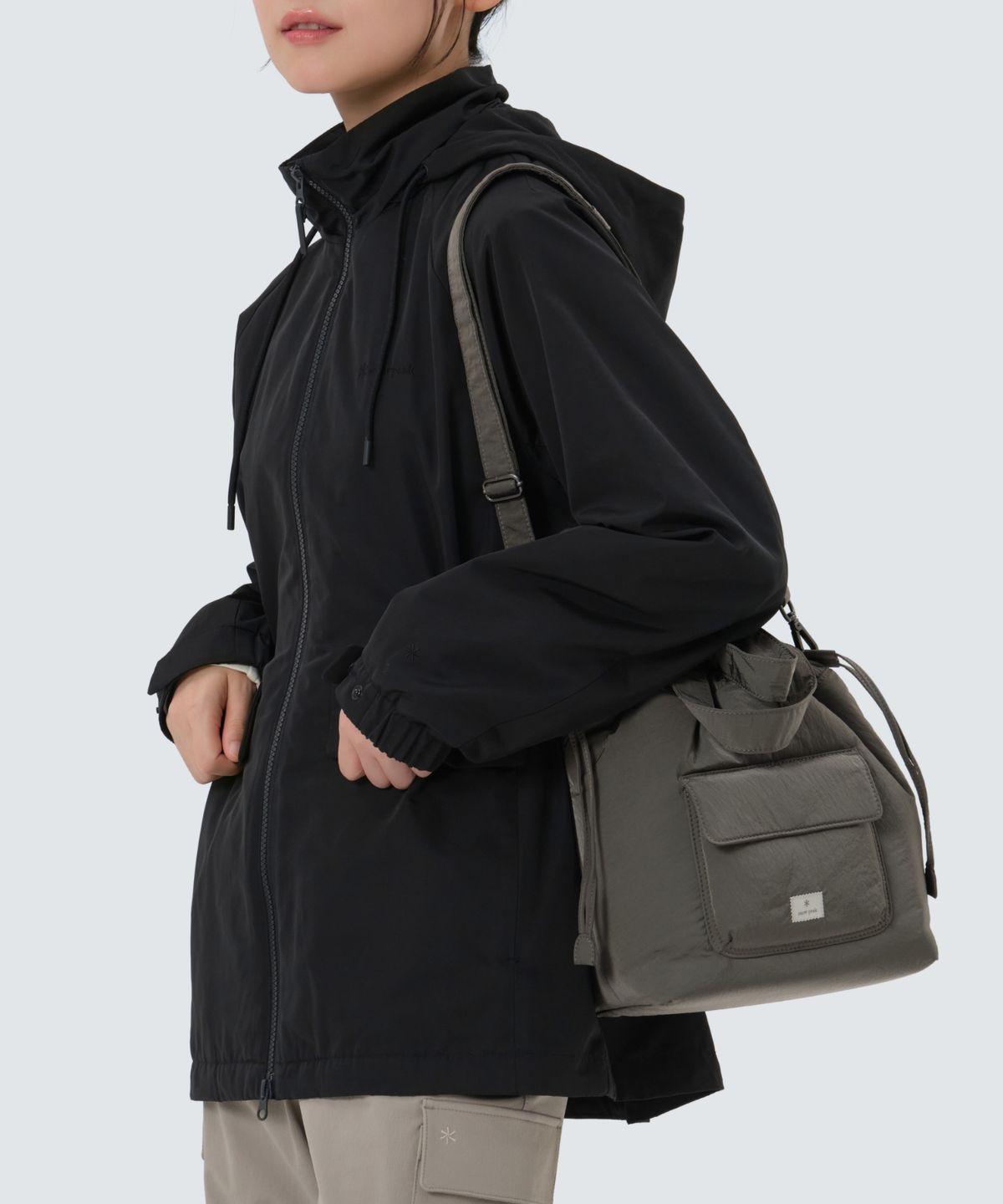 스노우피크 어패럴(SNOWPEAK APPAREL) 브라이트 버킷백 (S25FWFBB76) Dark Khaki