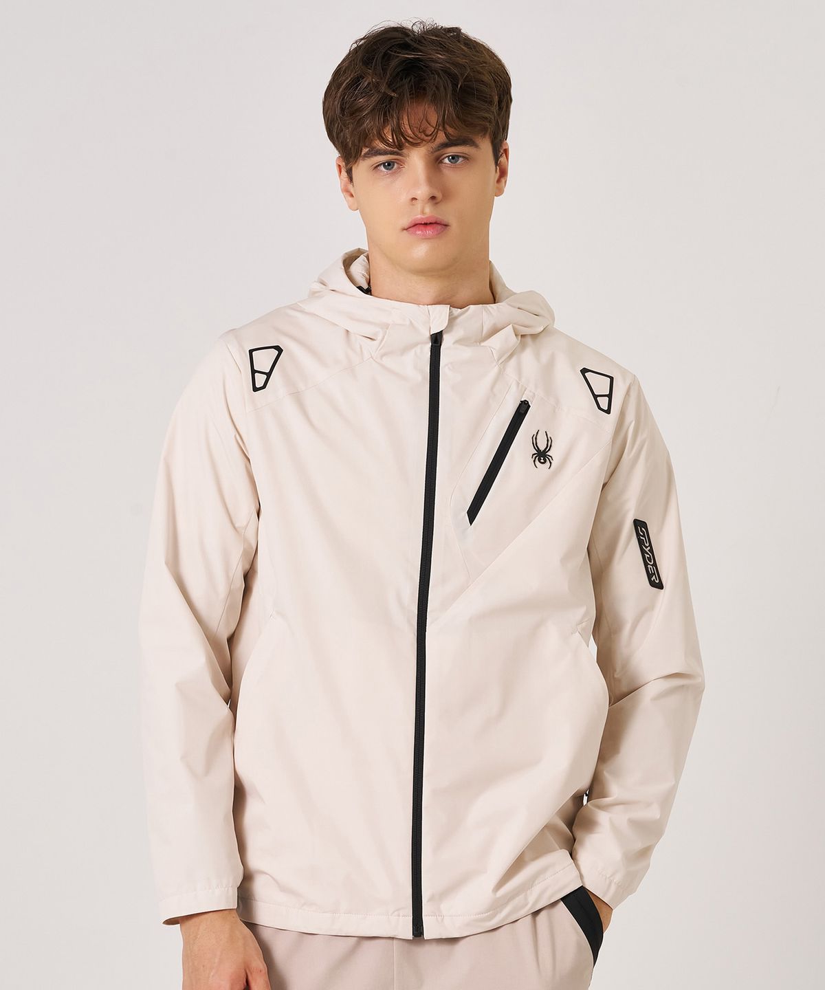 스파이더(SPYDER) 남성 2L 윈드 브레이커 자켓 SPKFCNJK202MBEG