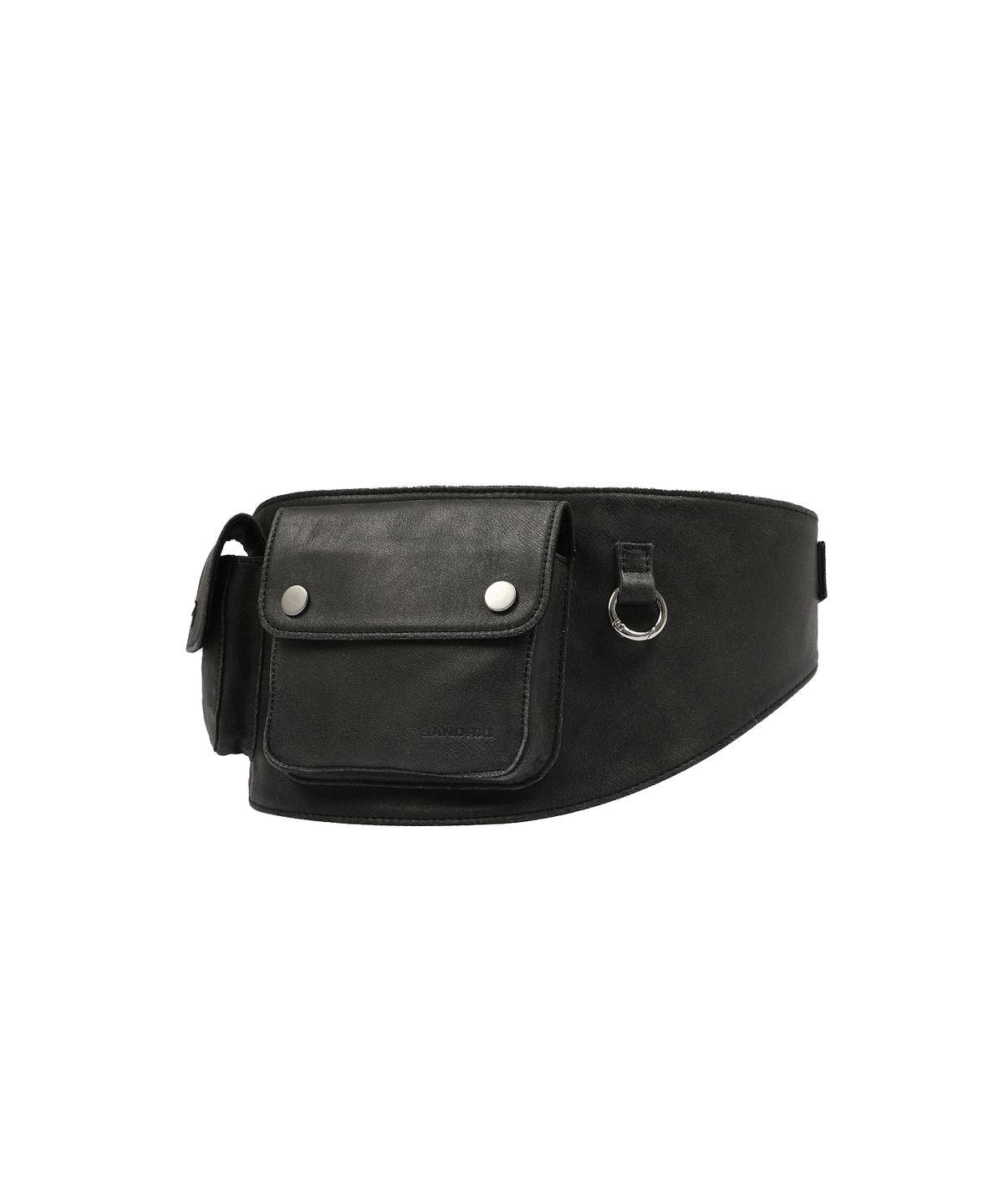 샌드릭(SANDRIC) VINTAGE WASHED BELT BAG_CHARCOAL