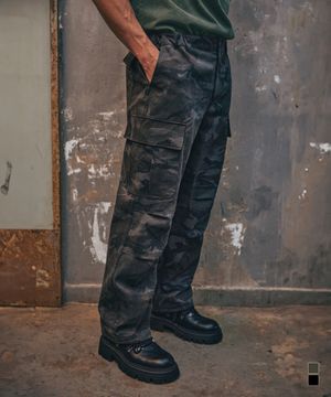 [빅사이즈]캠프 와이드 카고 팬츠