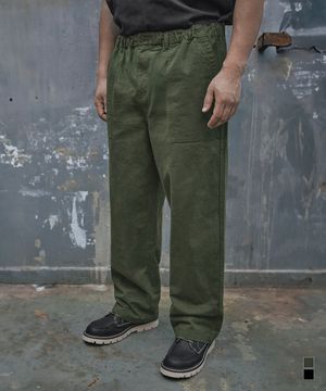 [빅사이즈]캠프 퍼티그 와이드 치노 팬츠