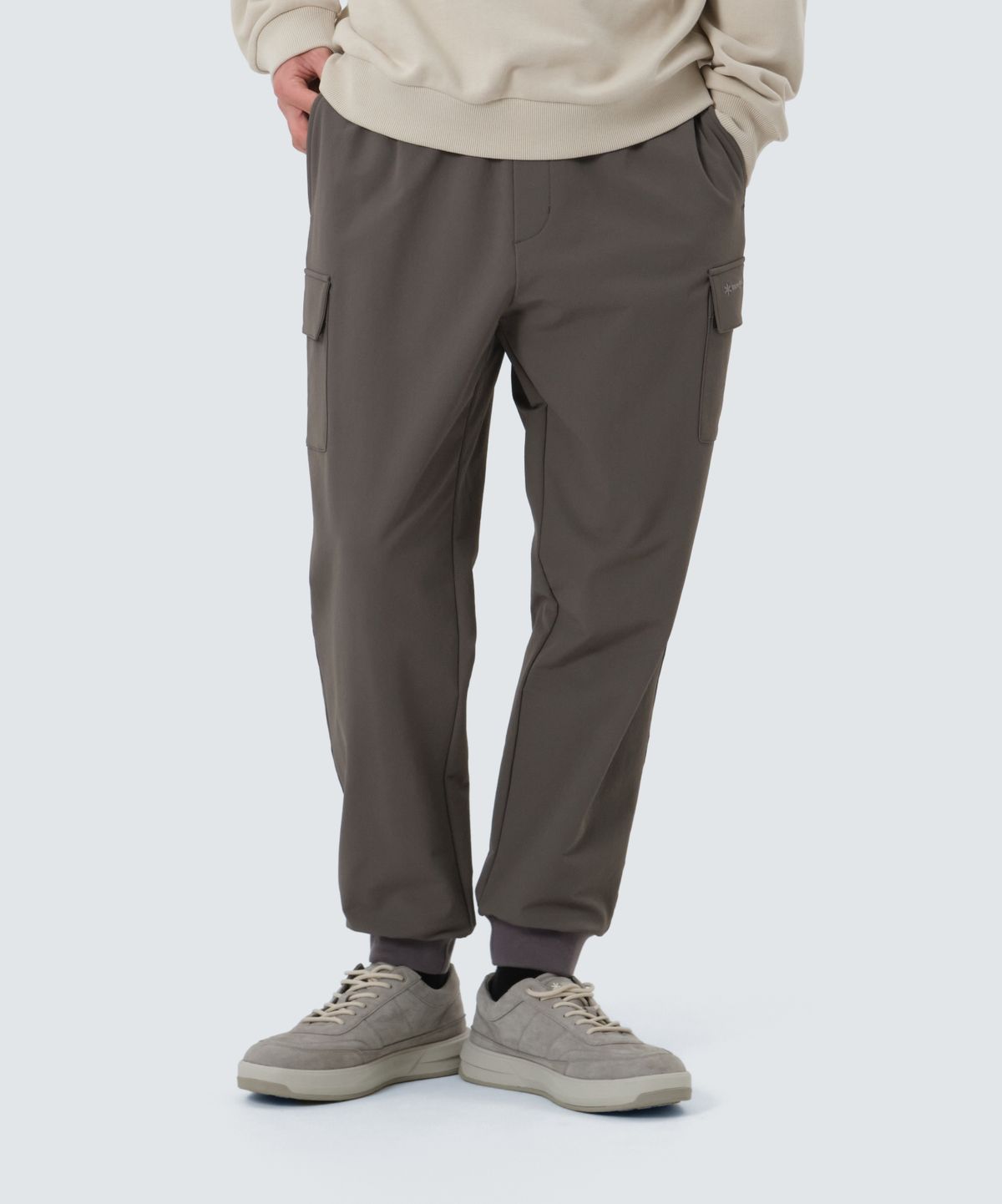 스노우피크 어패럴(SNOWPEAK APPAREL) 라고 약기모 카고 조거 팬츠 (S25WMTPT34) Dark Khaki