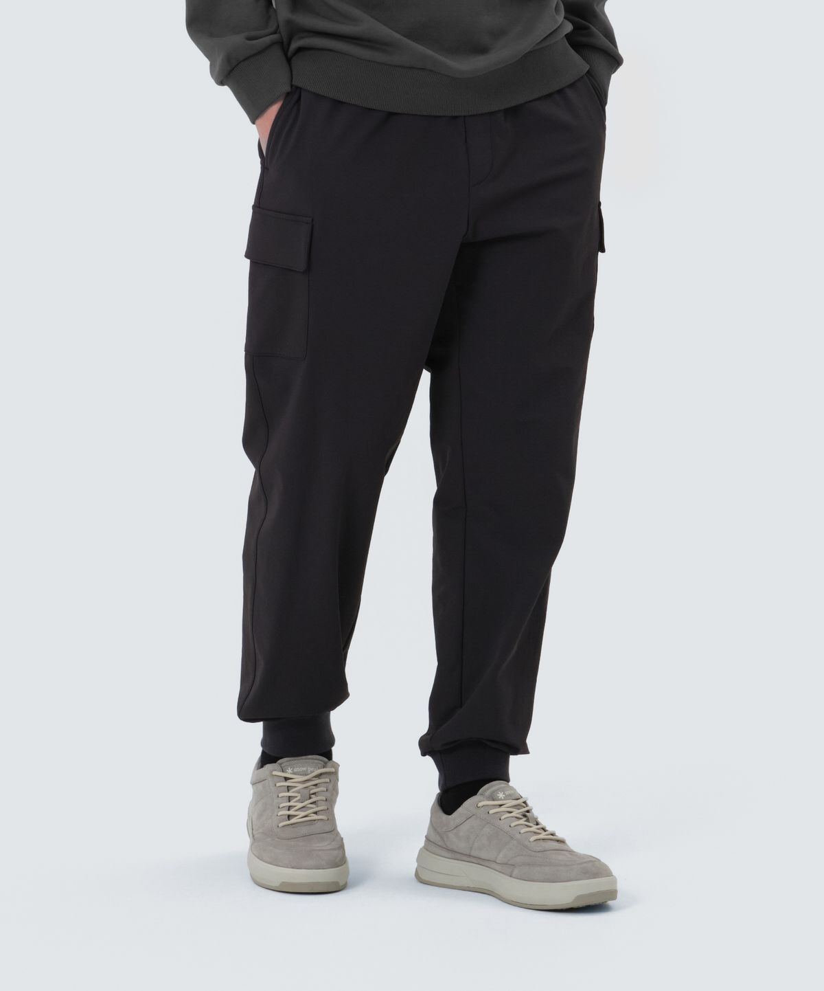 스노우피크 어패럴(SNOWPEAK APPAREL) 라고 약기모 카고 조거 팬츠 (S25WMTPT34) Charcoal
