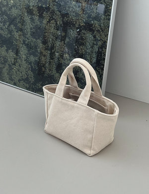 리핏 캔버스백 내추럴