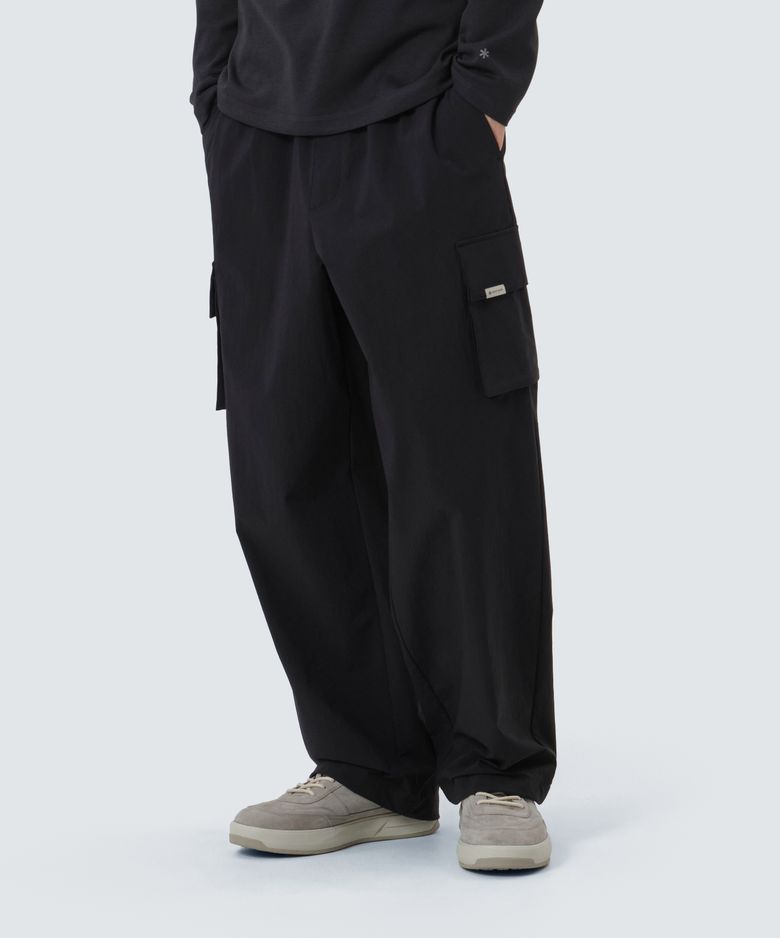 루트 카고 스트링 팬츠 (S25FURPT66) Black