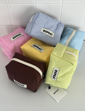 솜사탕 스퀘어 파우치 (6colors)