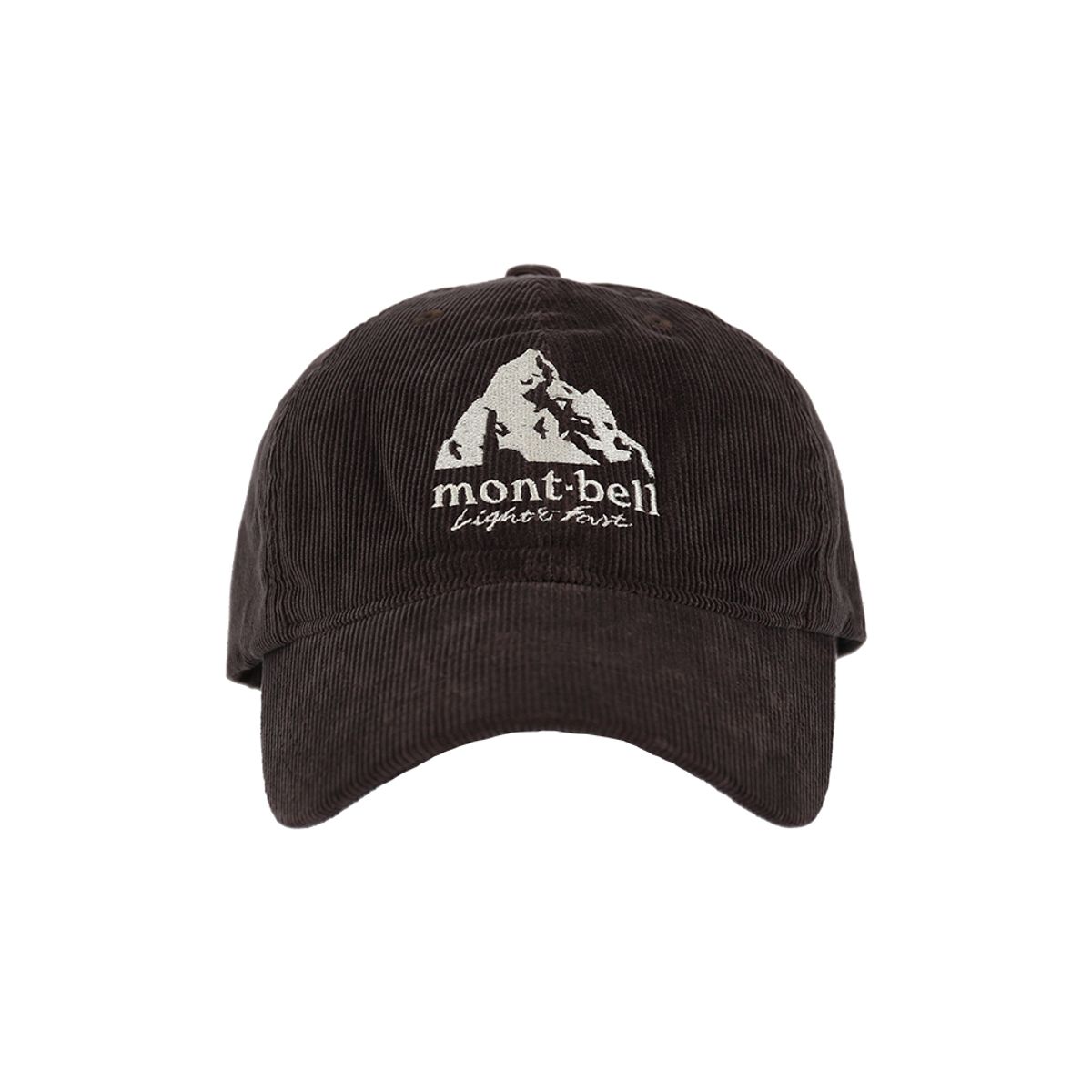 몽벨(MONTBELL) 코어스펀 코듀로이 캡 BROWN JBEXWUCW151