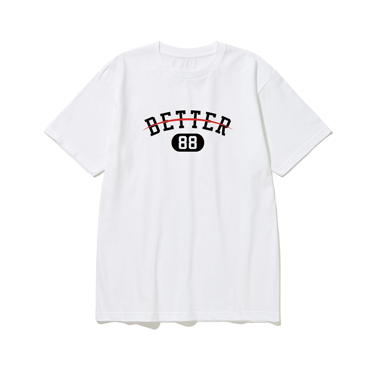 베러댄88(BETTERTHAN88) btss40 베러댄 샤샤삭 버전2.0 그래픽 반팔티셔츠