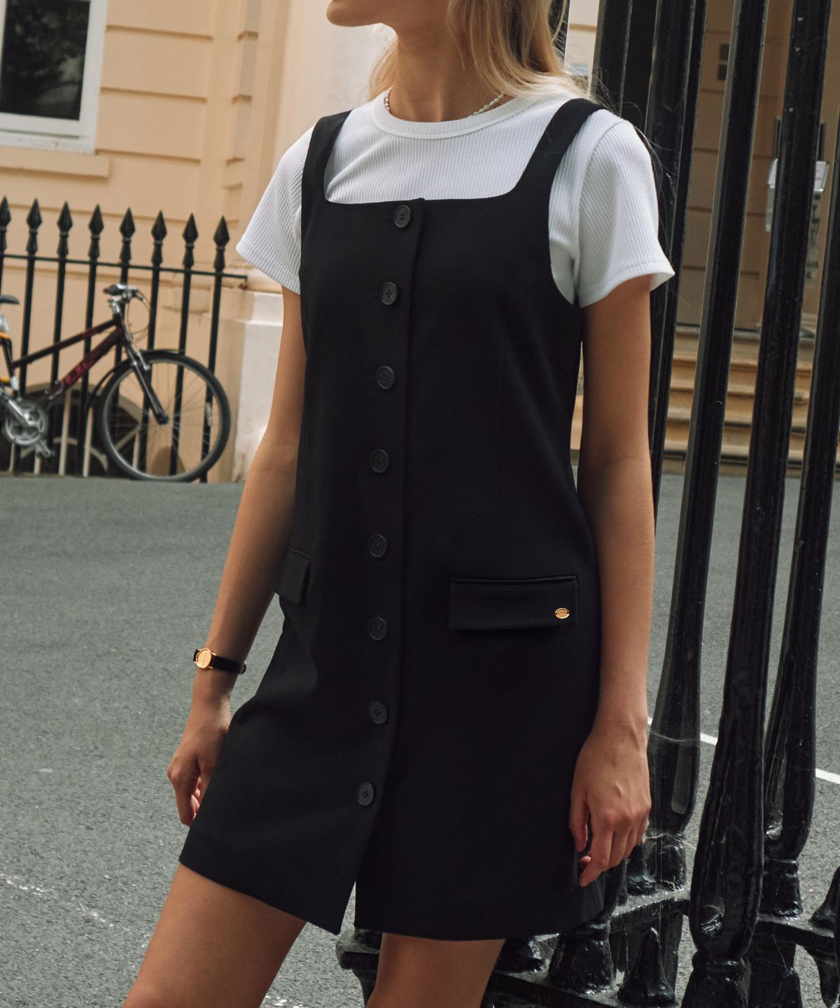 르메메(LEMEME) Amelie Dress Black