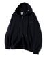 NOWHERE 어센틱 오버핏 2WAY 후드집업 GHZ-270_블랙