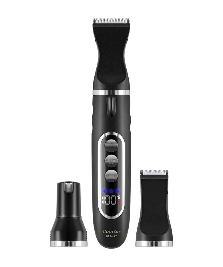 강아지 고양이 발바닥 바리깡 부분 이발기 LED 발톱갈이 풋마스터 BCG-33
