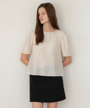 Rosalie Blouse Ivory