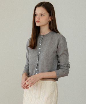 Enzo Cardigan MelangeGrey