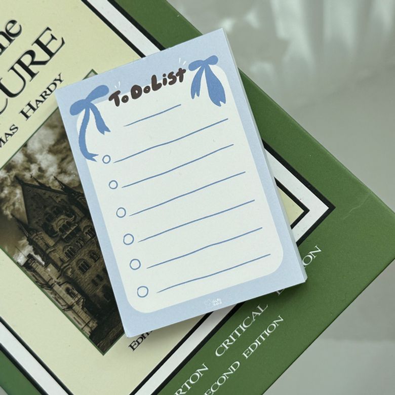 to do list  체크리스트 메모장 떡메모지