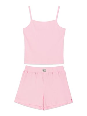 Strawberry cheeks cami short set