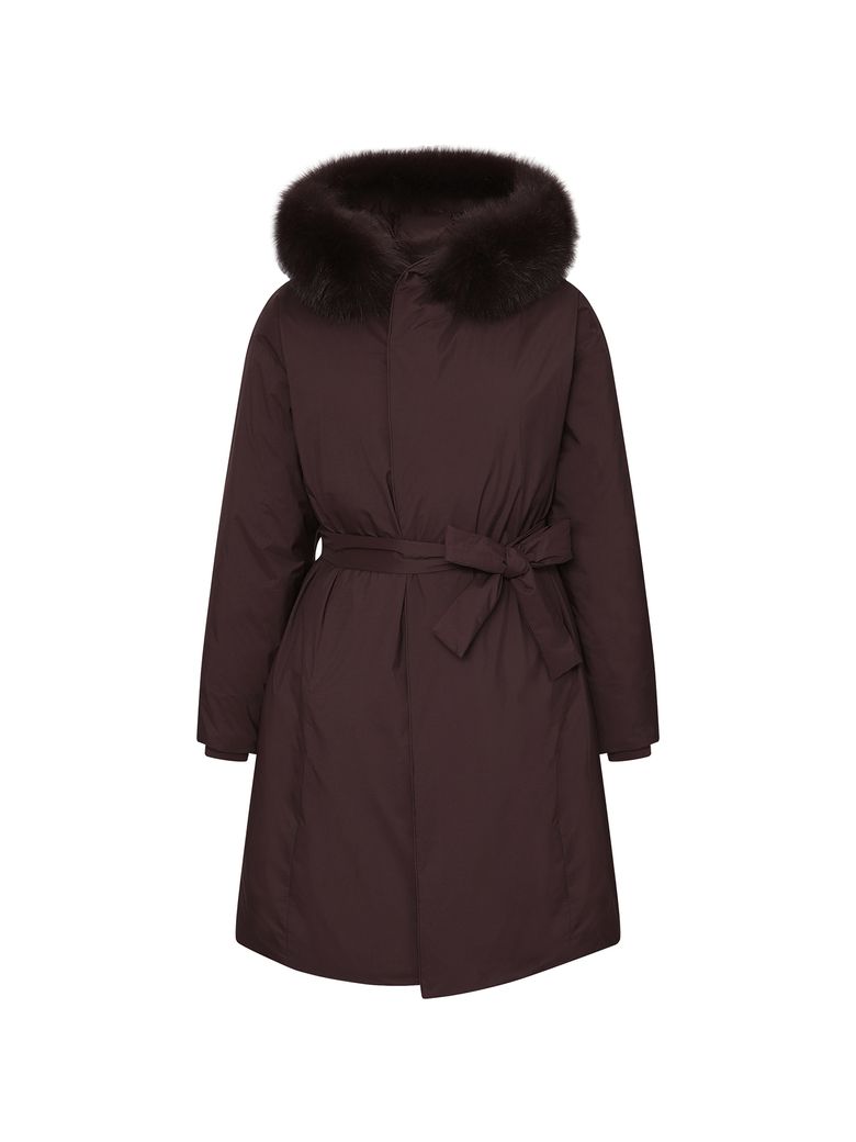 GOLDEN K95 에끌레어(ECLAIR) COAT FOX W_REDWOOD