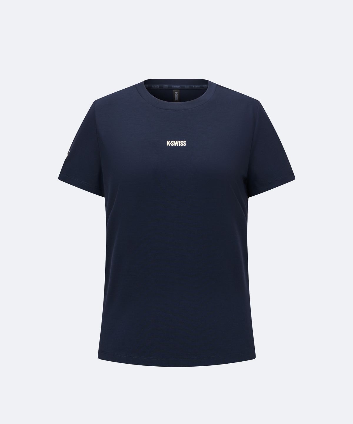 케이스위스(K-SWISS) 여성 실키 테크 반팔 티_1KSTSFU501NA