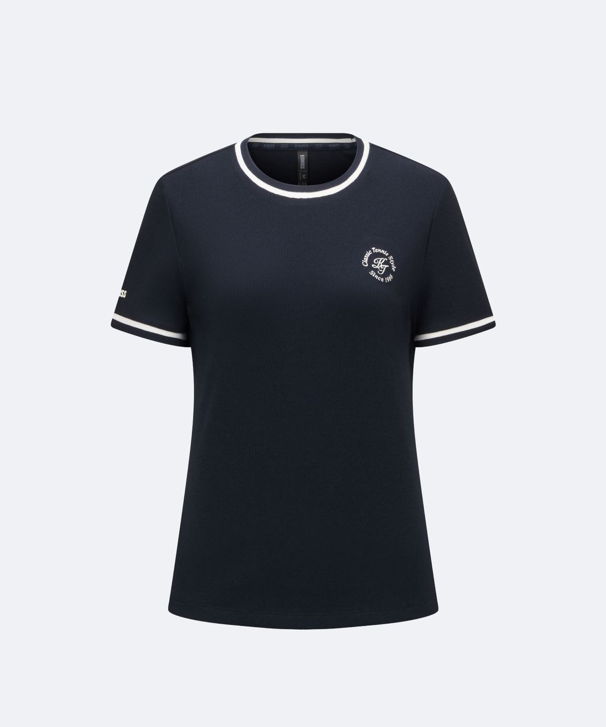 케이스위스(K-SWISS) 여성 슬림 반팔 티_1KSTSFU502NA