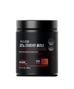 모노크레아틴 플러스 300g 1통 (100일분)