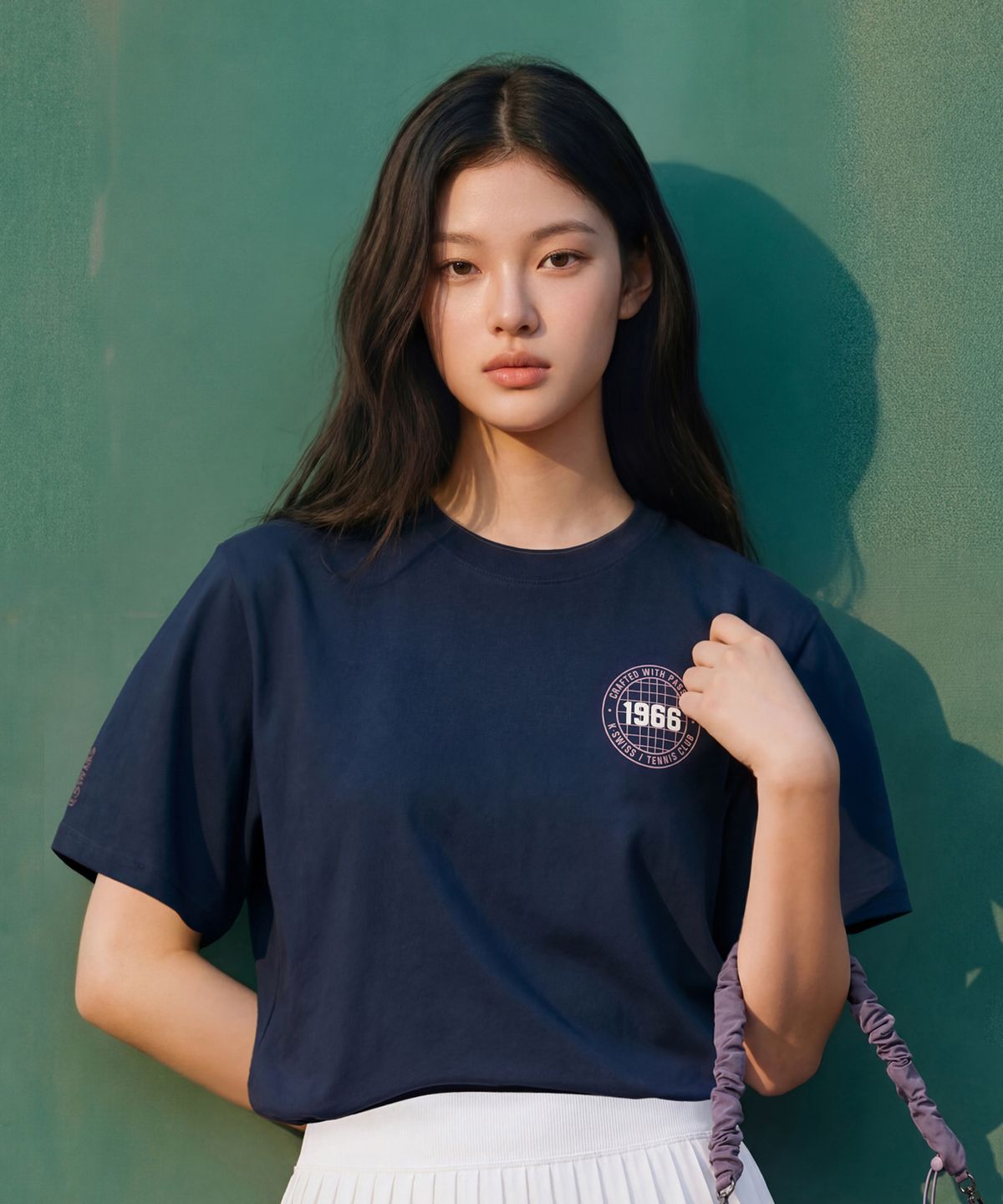 케이스위스(K-SWISS) [UNISEX] 클래식66 플레이서클 반팔 티_1KSTSFU904NA