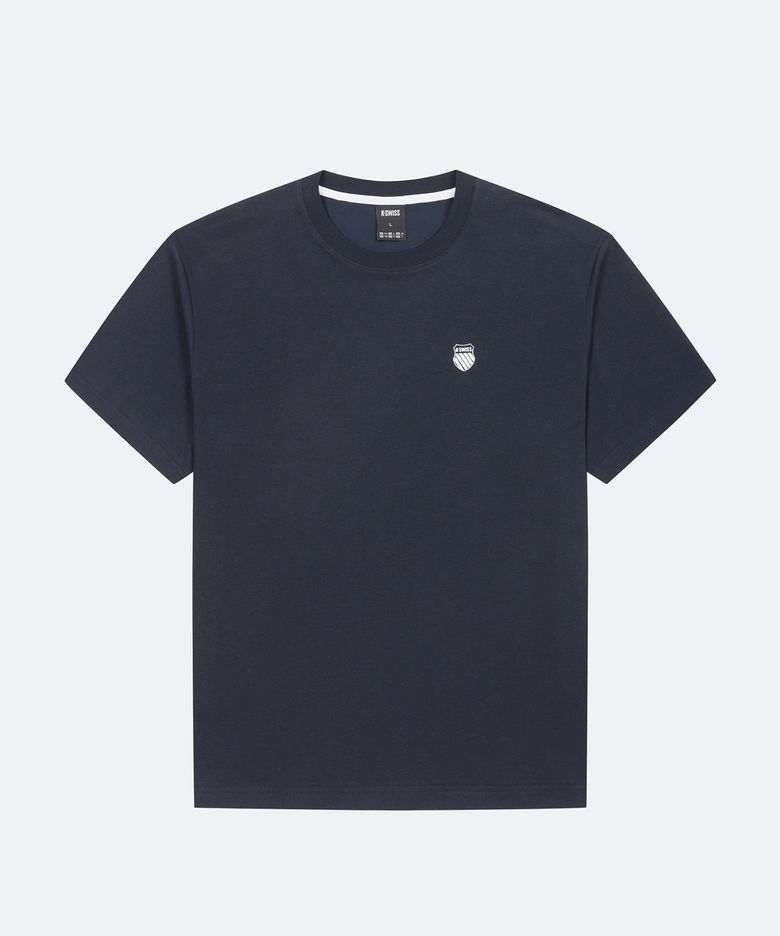 [UNISEX] 플렉스에어 쉴드 로고 반팔 티_1KSTSFU901NA
