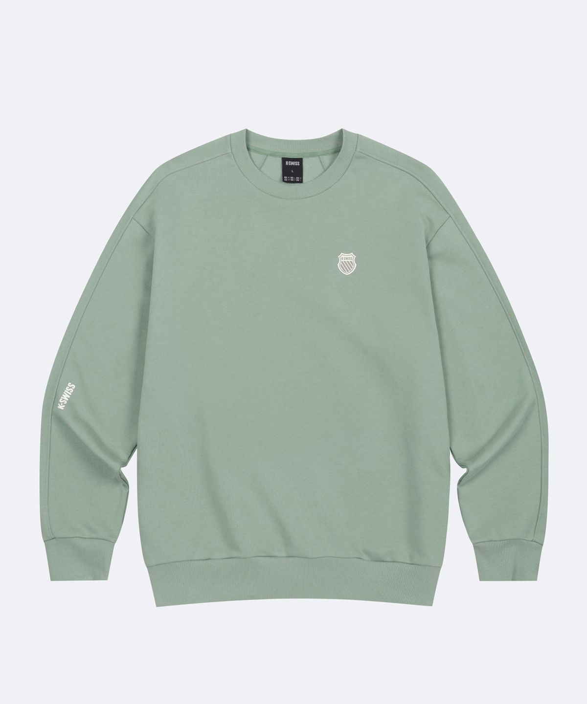 케이스위스(K-SWISS) [UNISEX] 오프비트 크루넥 스웨트 셔츠_1KSSRFU901KH