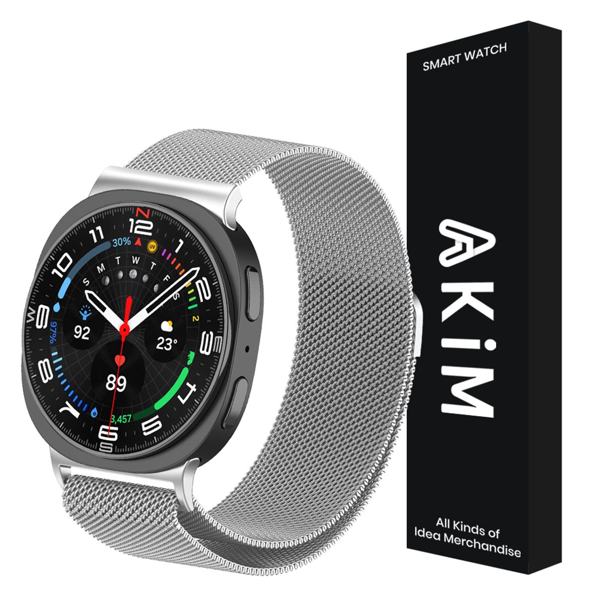 아킴(AKIM) 갤럭시워치8 밀레니즈 루프 스트랩 밴드 갤럭시워치8 클래식