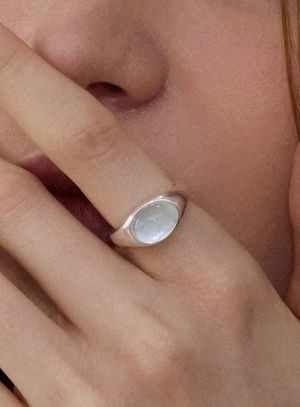 [실버925] 뮤 로에나 볼드 반지