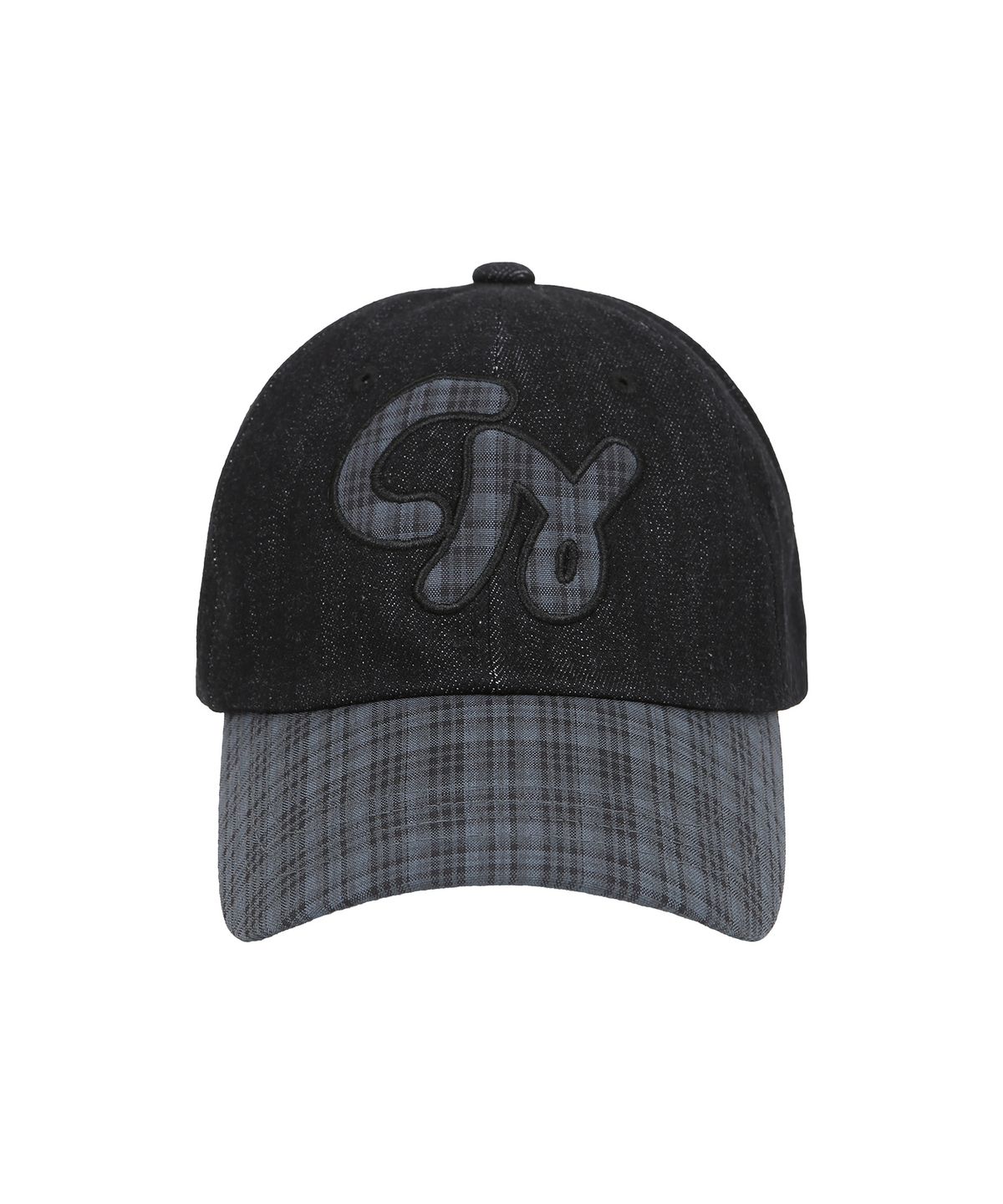 꼬모니노즈(COMONINOZ) [CN]CHECK LOGO BALLCAP [2 COLOR]