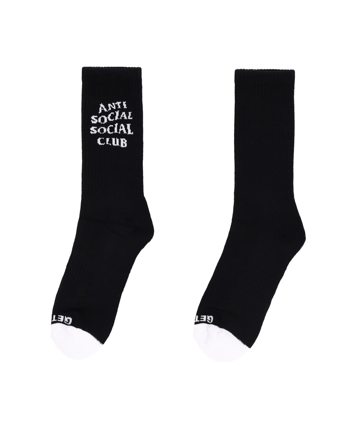 안티 소셜 소셜 클럽(ANTI SOCIAL SOCIAL CLUB) 컬러 블럭 삭스 블랙