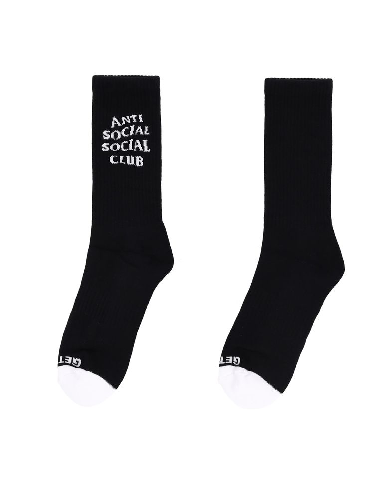 컬러 블럭 삭스 블랙