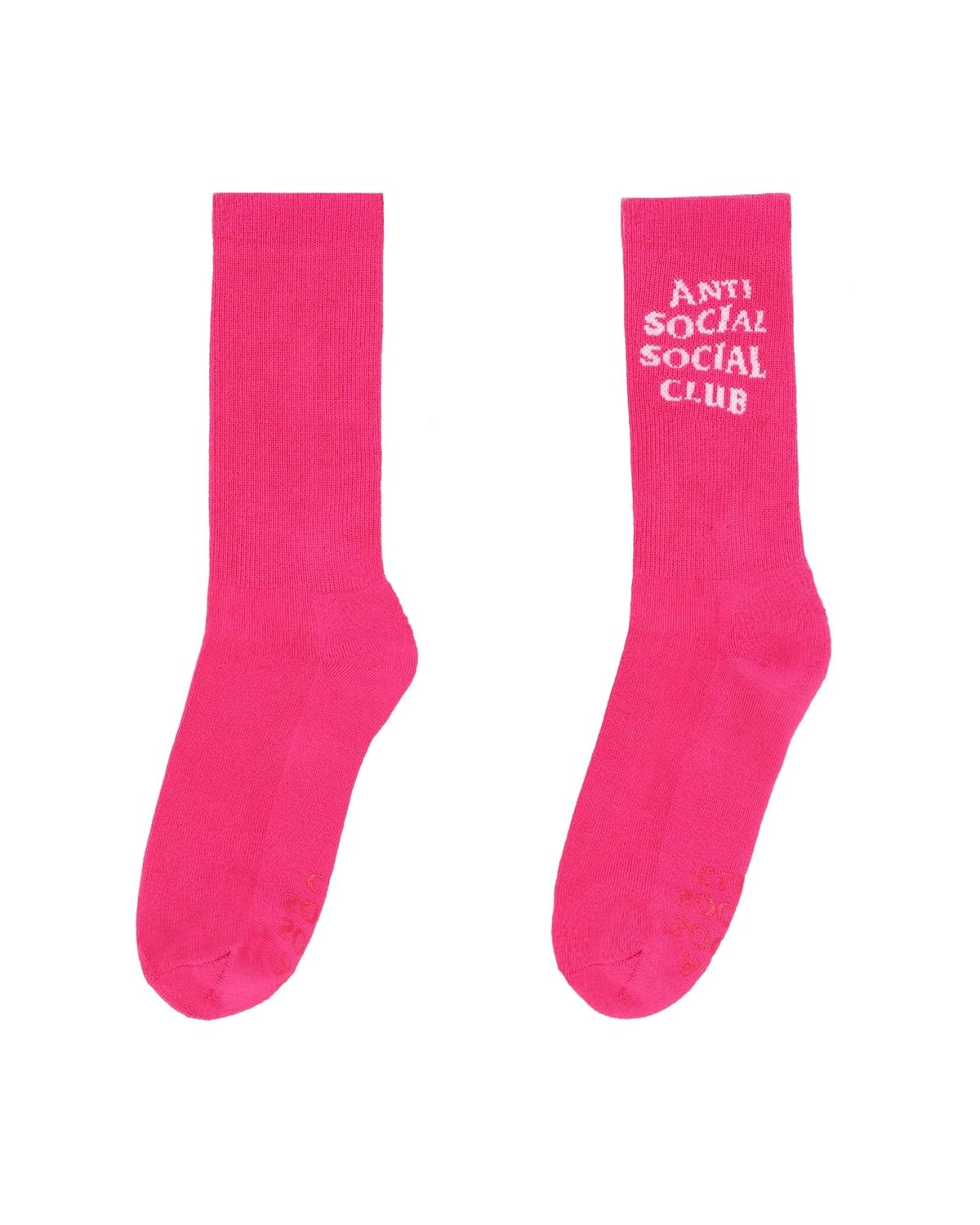 안티 소셜 소셜 클럽(ANTI SOCIAL SOCIAL CLUB) 솔리드 컬러 삭스 마젠타 핑크