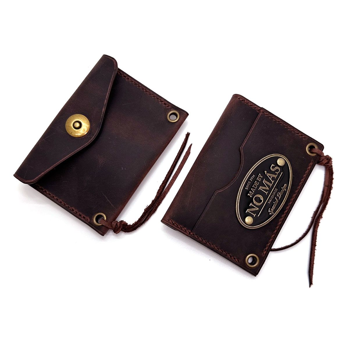 노마스(NO MAS) HOLE CARD CASE vol.1(DARK BROWN)