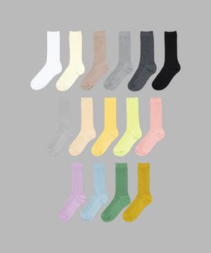 [4PACK] 1507 우먼스 모노 슬림 하이 립삭스 - 컬러선택형