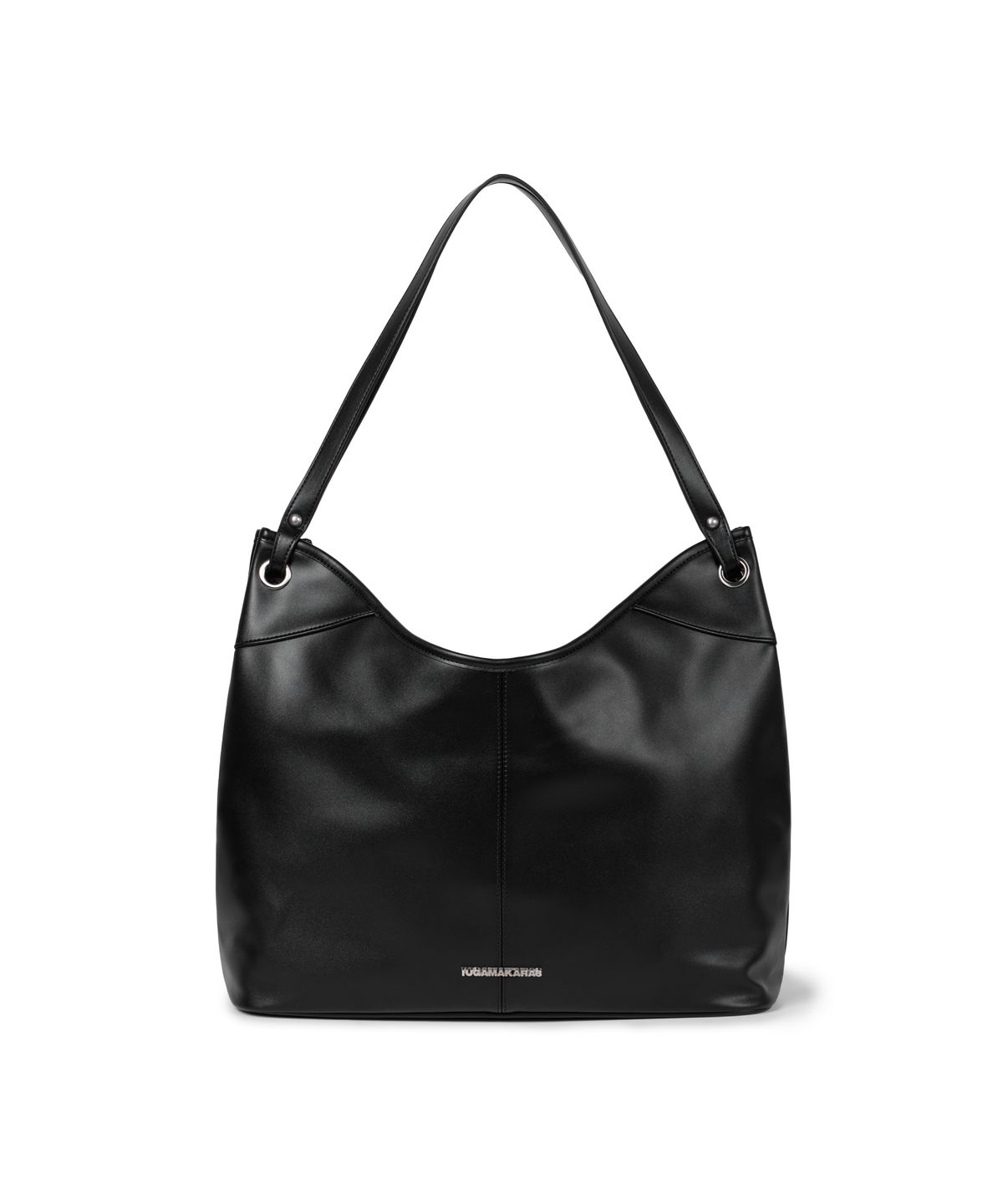 이우가마카라스(IUGAMAKARAS) Essential Hobo Shoulder Bag (Black)