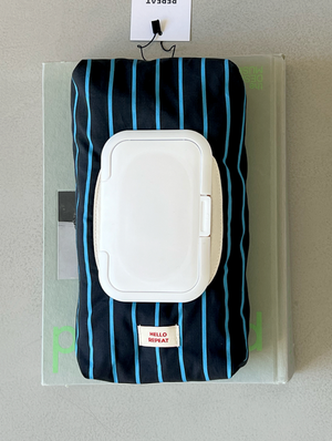 컬러 스트라이프 물티슈커버 케이스 (3colors)