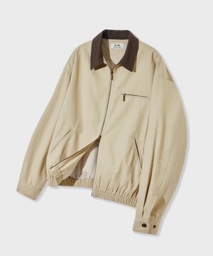 캔버스 워크 자켓 베이지