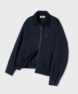 캔버스 워크 자켓 네이비