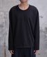 UNIFORM U NECK LONG SLEEVE (BLACK)