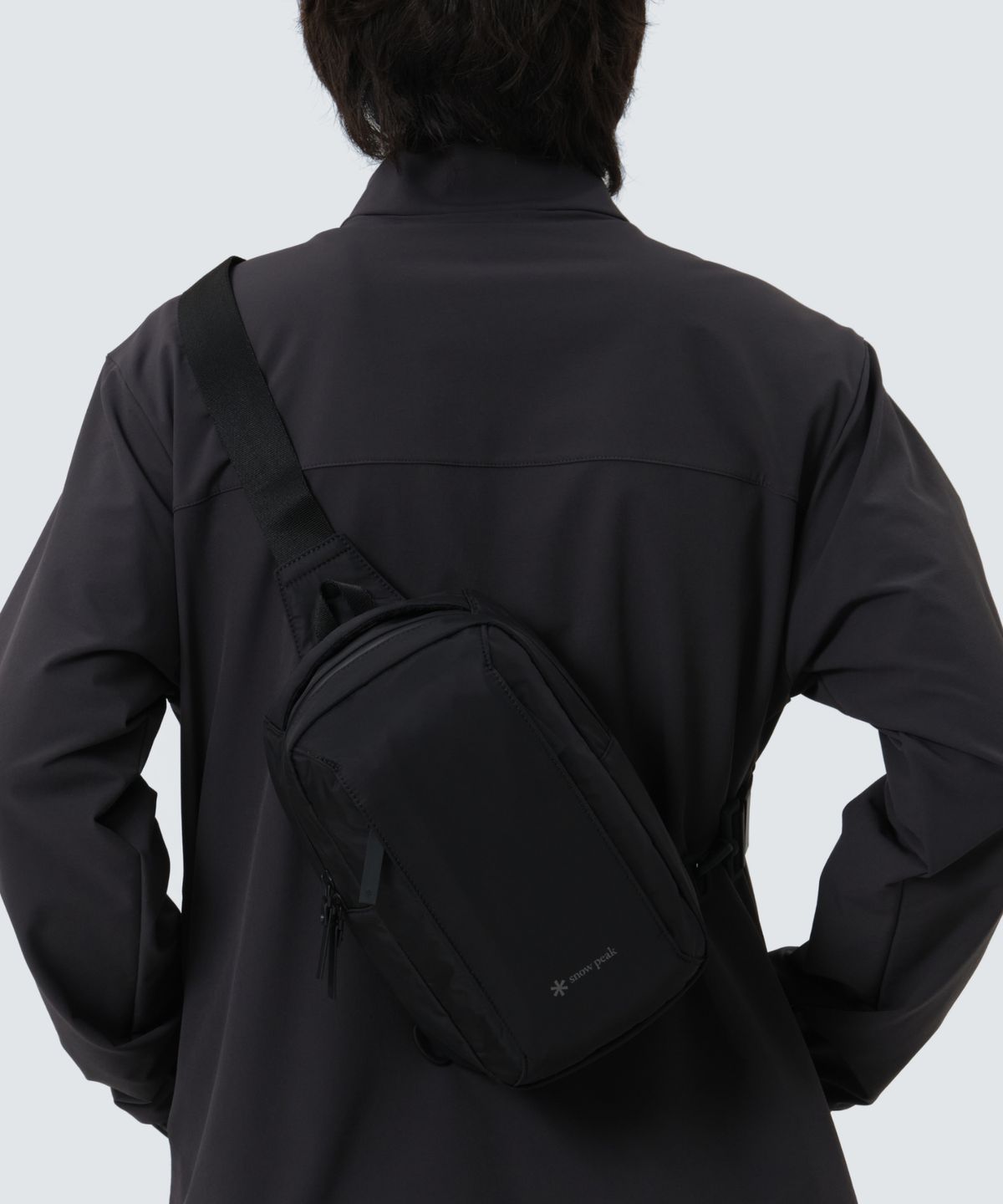 스노우피크 어패럴(SNOWPEAK APPAREL) 테크 슬링백 5L (S25FMTBG05) Black