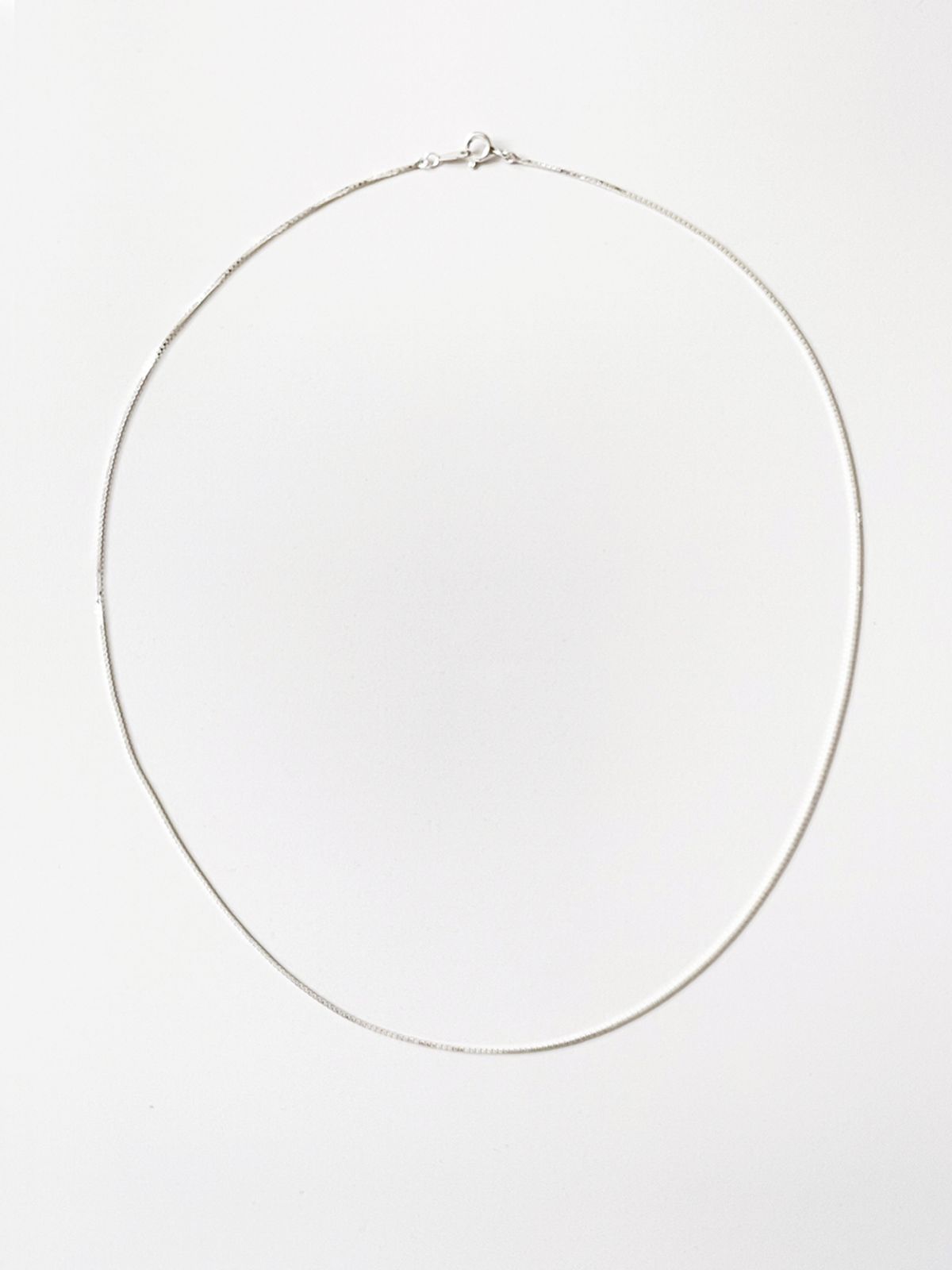 엘리오나(ELYONA) Box Chain Necklace