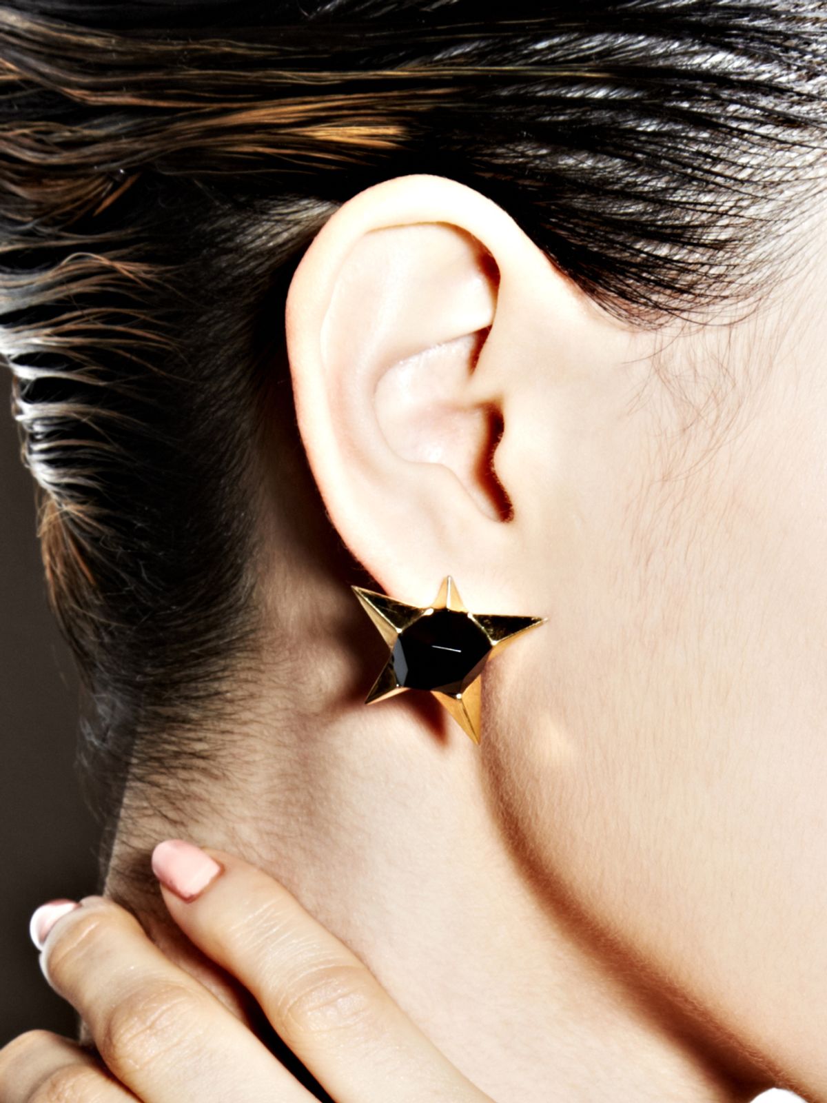엘리오나(ELYONA) ELYONA Stellar Onyx Earrings