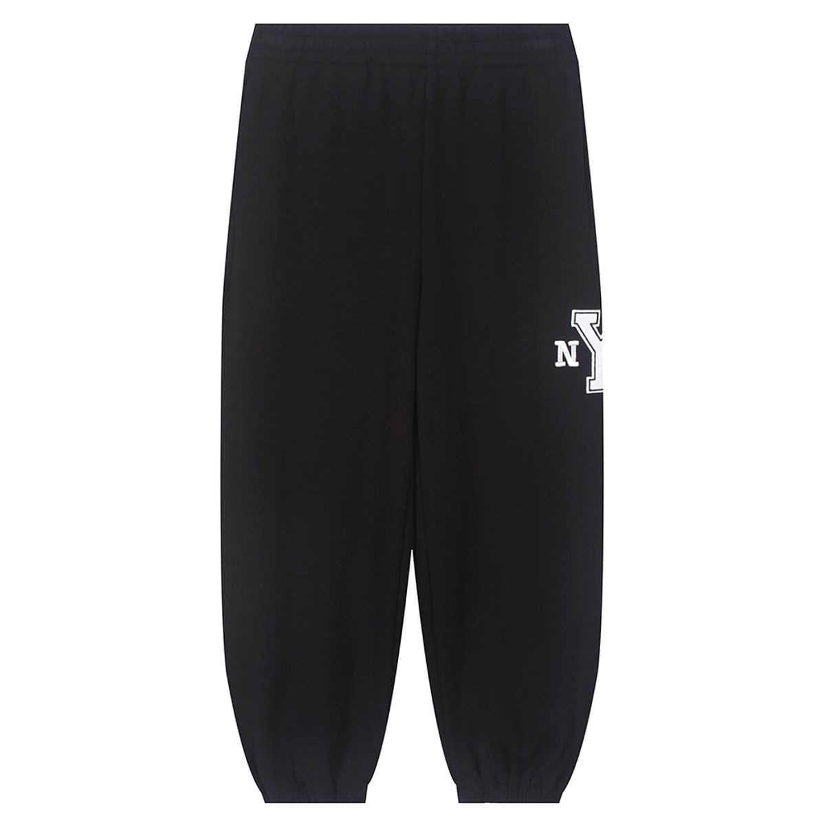 엔비에이 키즈(NBA KIDS) NYK 여아 팀로고 오버핏 조거팬츠(K253TP650P) 블랙