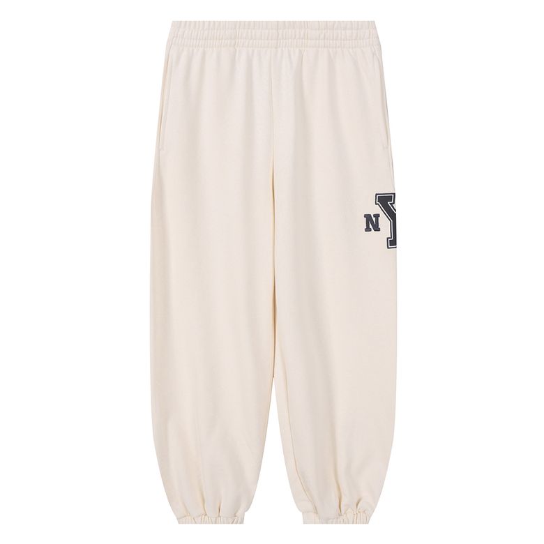 NYK 여아 팀로고 오버핏 조거팬츠(K253TP650P) 아이보리